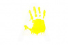 Наклейка декор HAND (9.5x12.5см) (#HQ677)