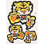Наклейки (набор) TIGER (28х20см) (7118)