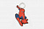Брелок резиновый "SPIDER MAN" (#0083)