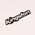 Наклейка шильдик KINGSTON (11х3см, хром) (#4555)